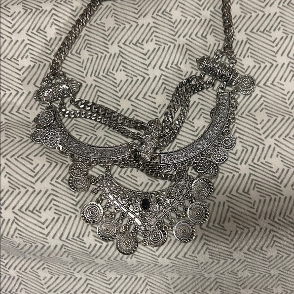 Silver and Black Necklace Collection - Picture 7 of 7